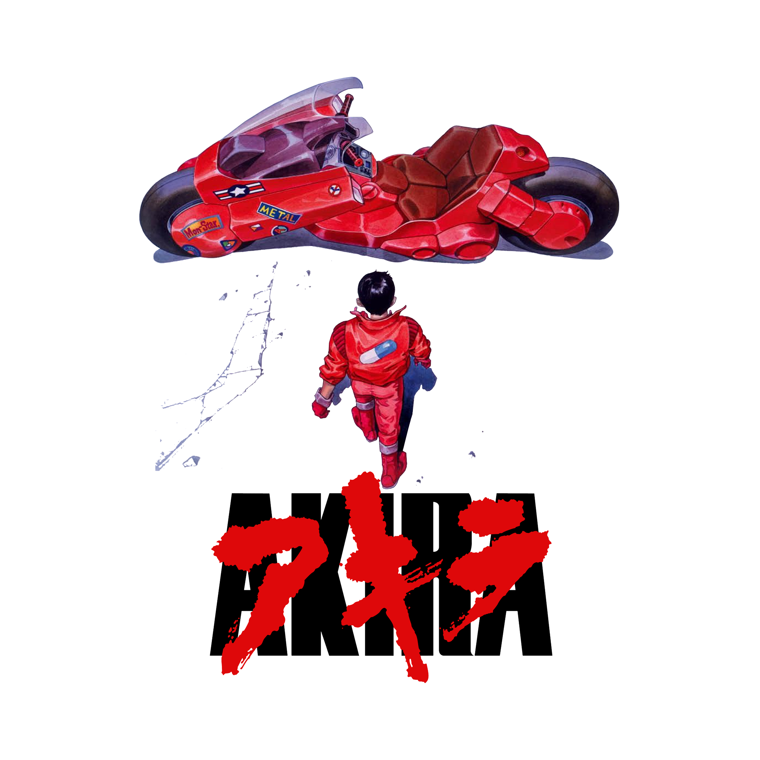 AKIRA Bike Logo Classic Tee