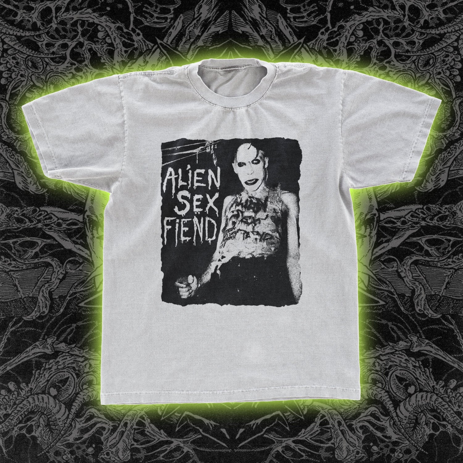 Alien Sex Fiend Nik Fiend Classic Tee