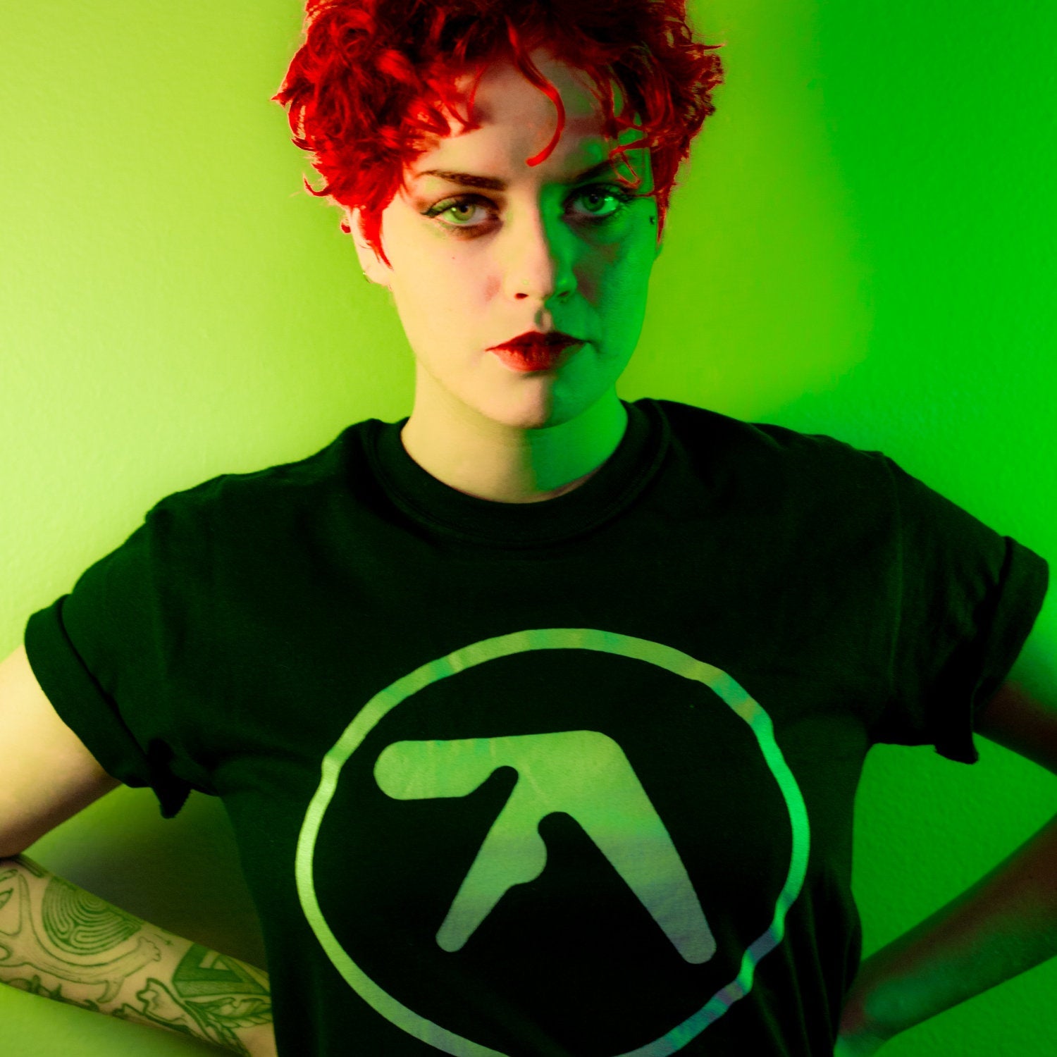 Aphex Twin Logo Classic Tee | Occult Clothing