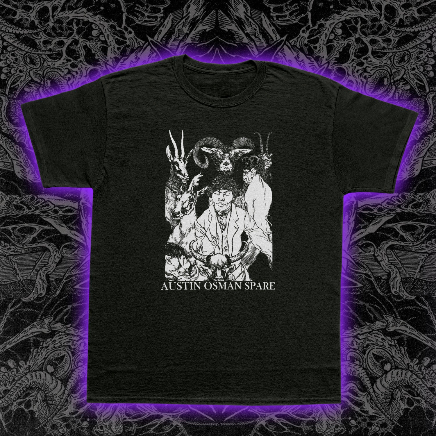 Austin Osman Spare Slim Fit Tee | Occult Clothing
