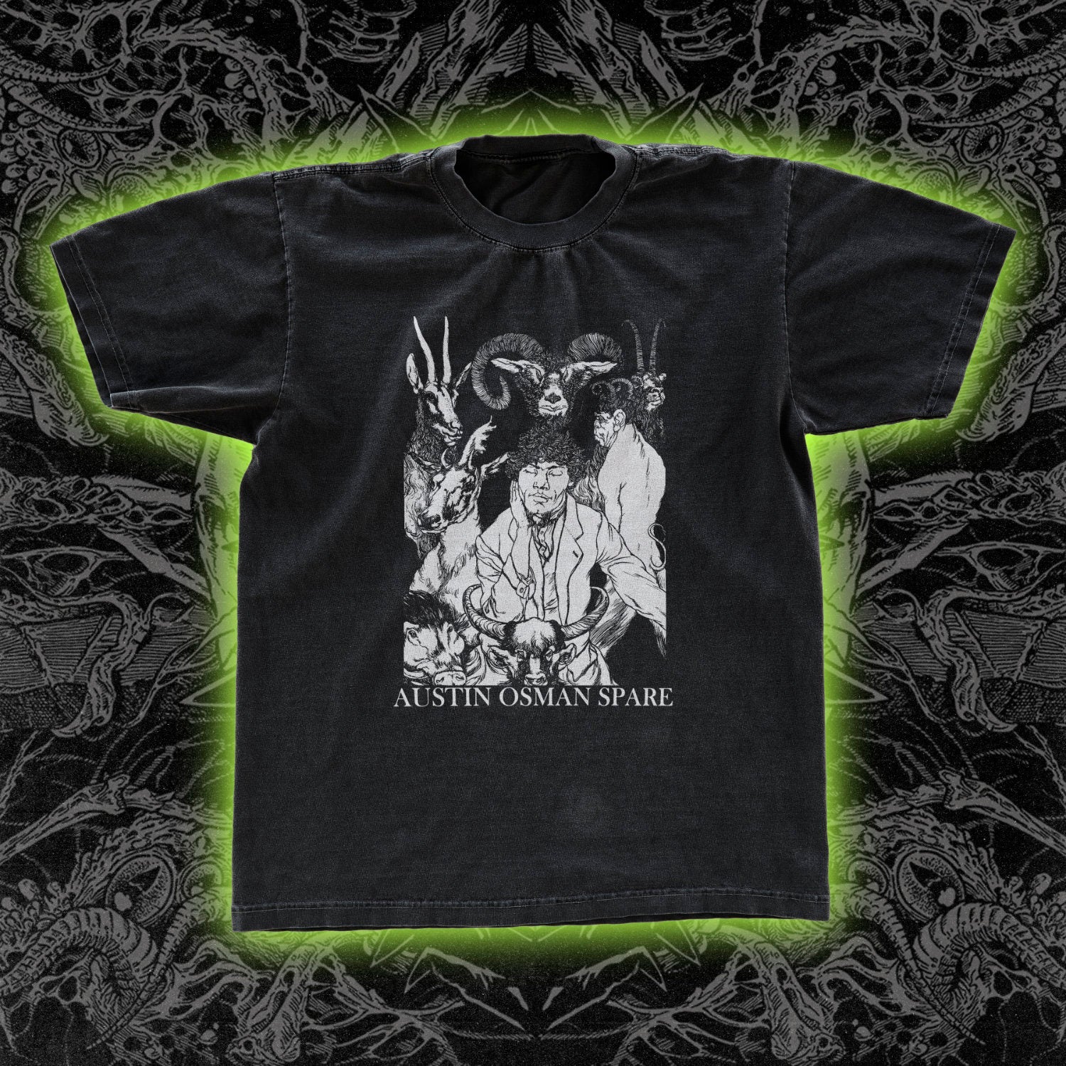 Loewe Austin Osman Spare Tシャツ Austin Osman Spare Shirt | Occult Clothing