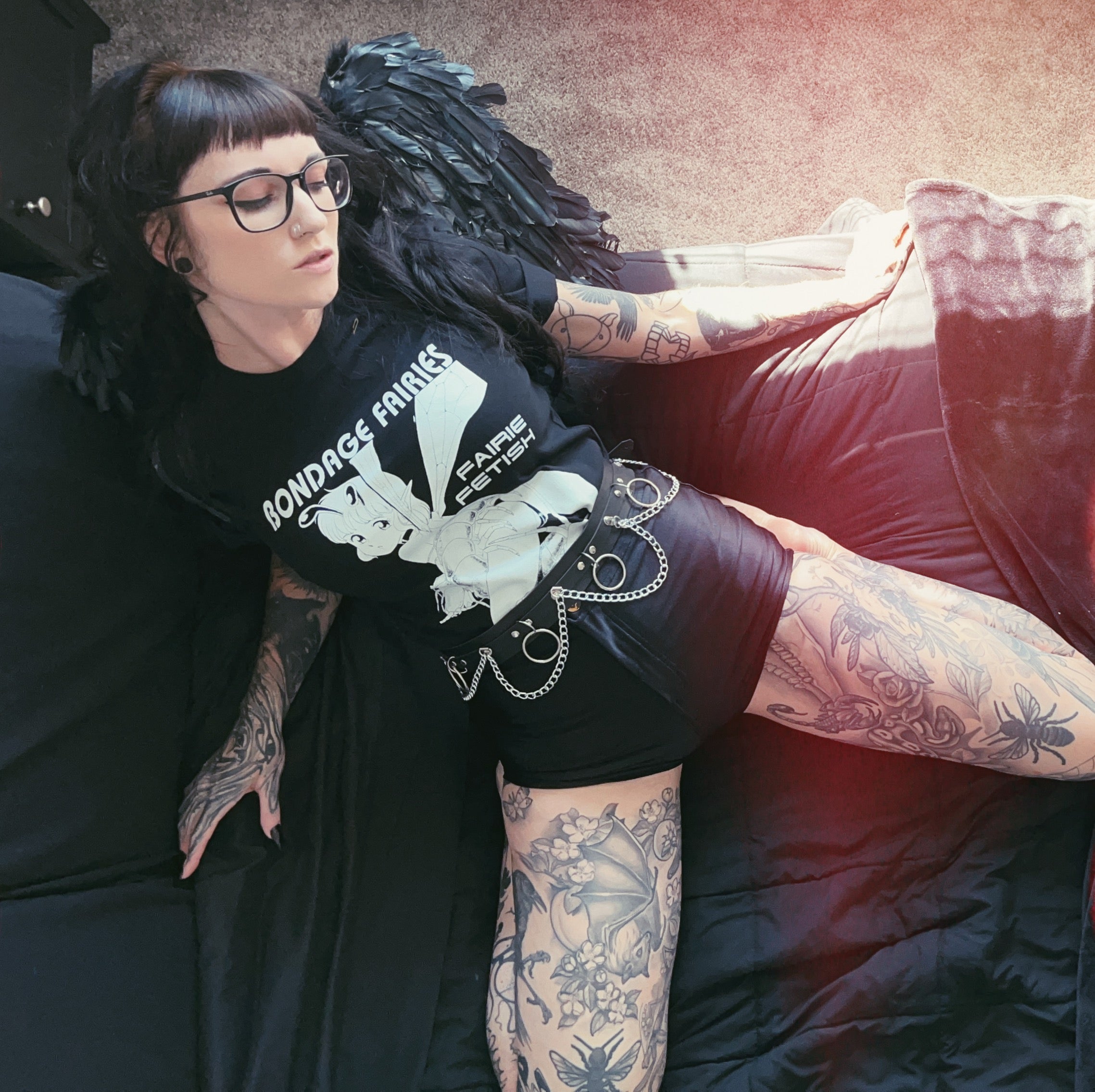 Bondage Fairies Slim Fit Tee | Occult Clothing