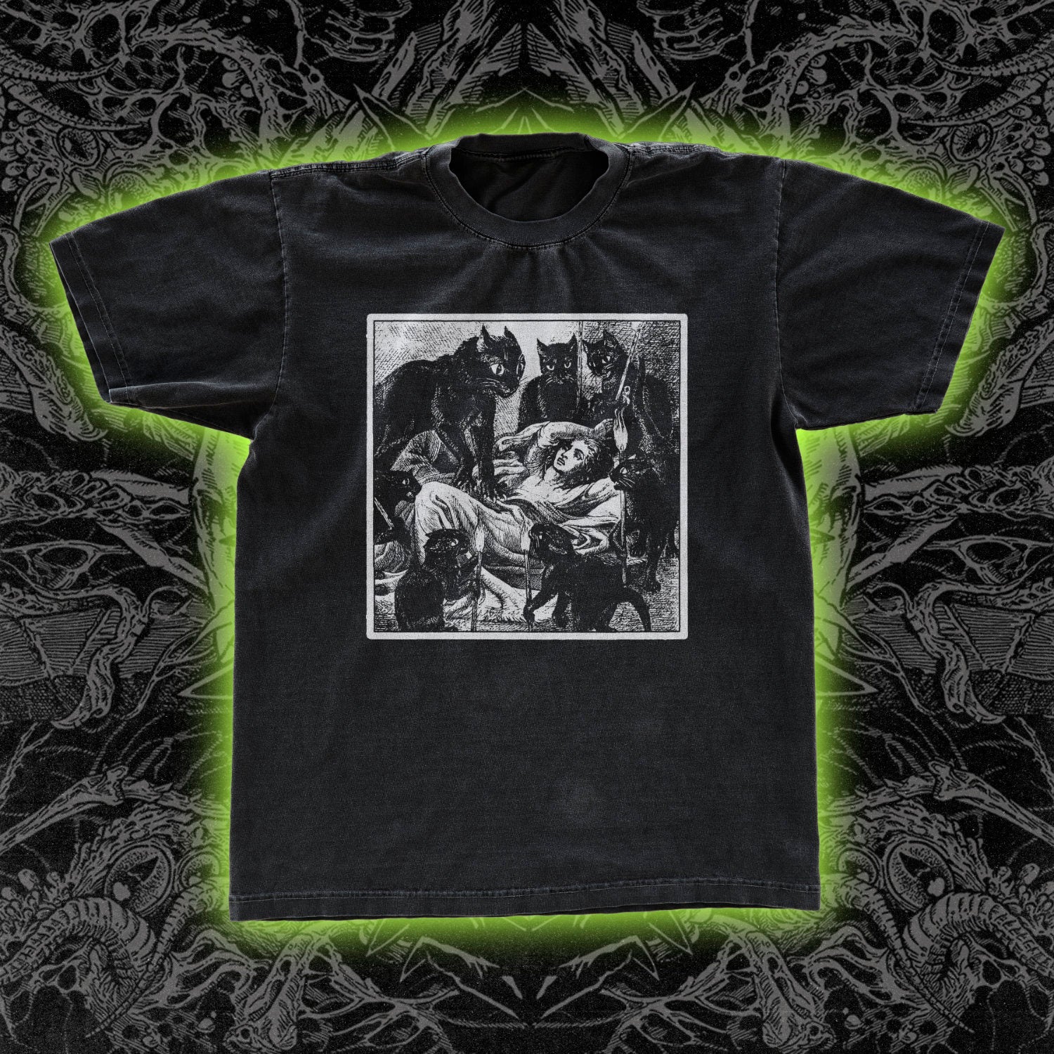Cat Cult Shirt | Occult Clothing