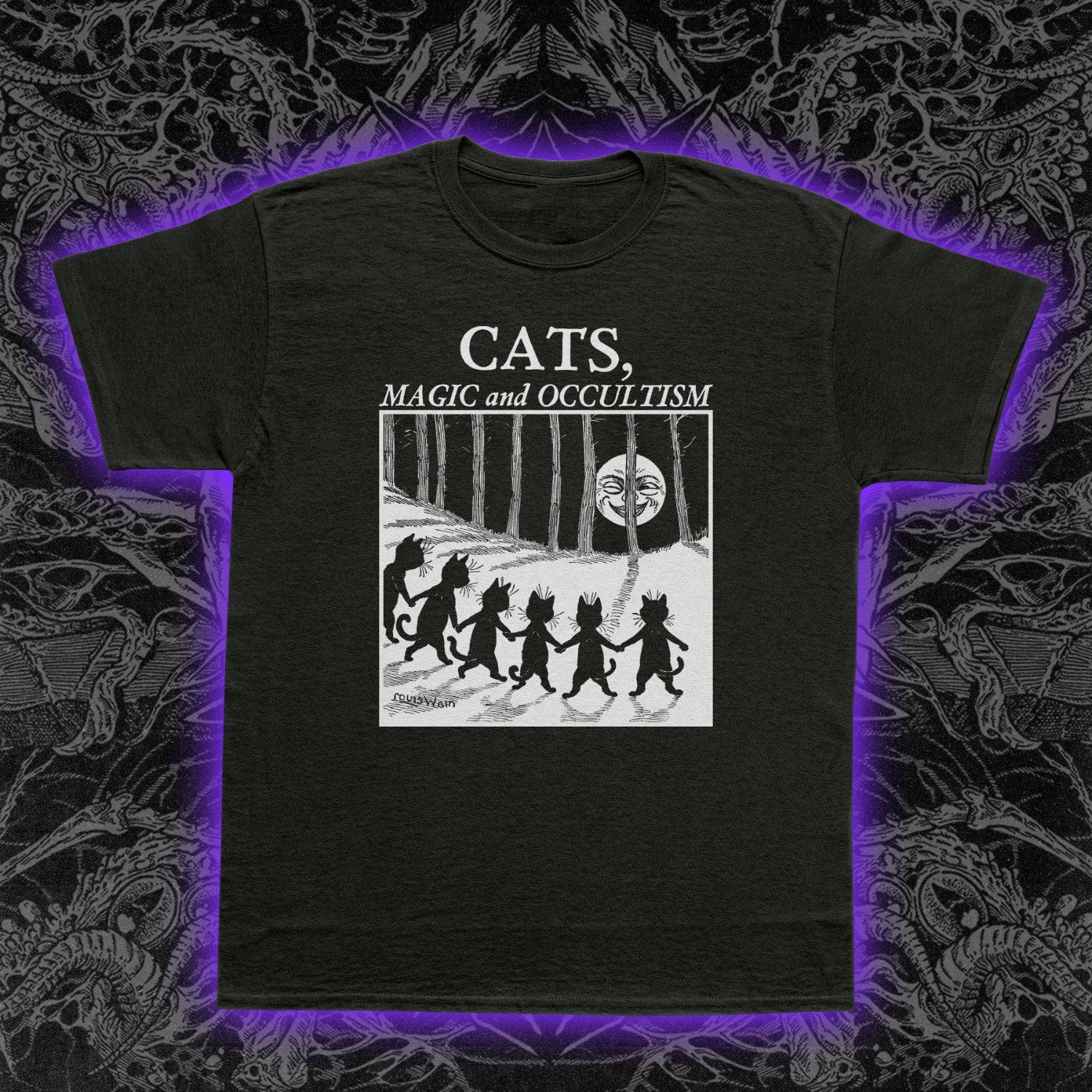 Cats Magic And Occultism Premium Tee