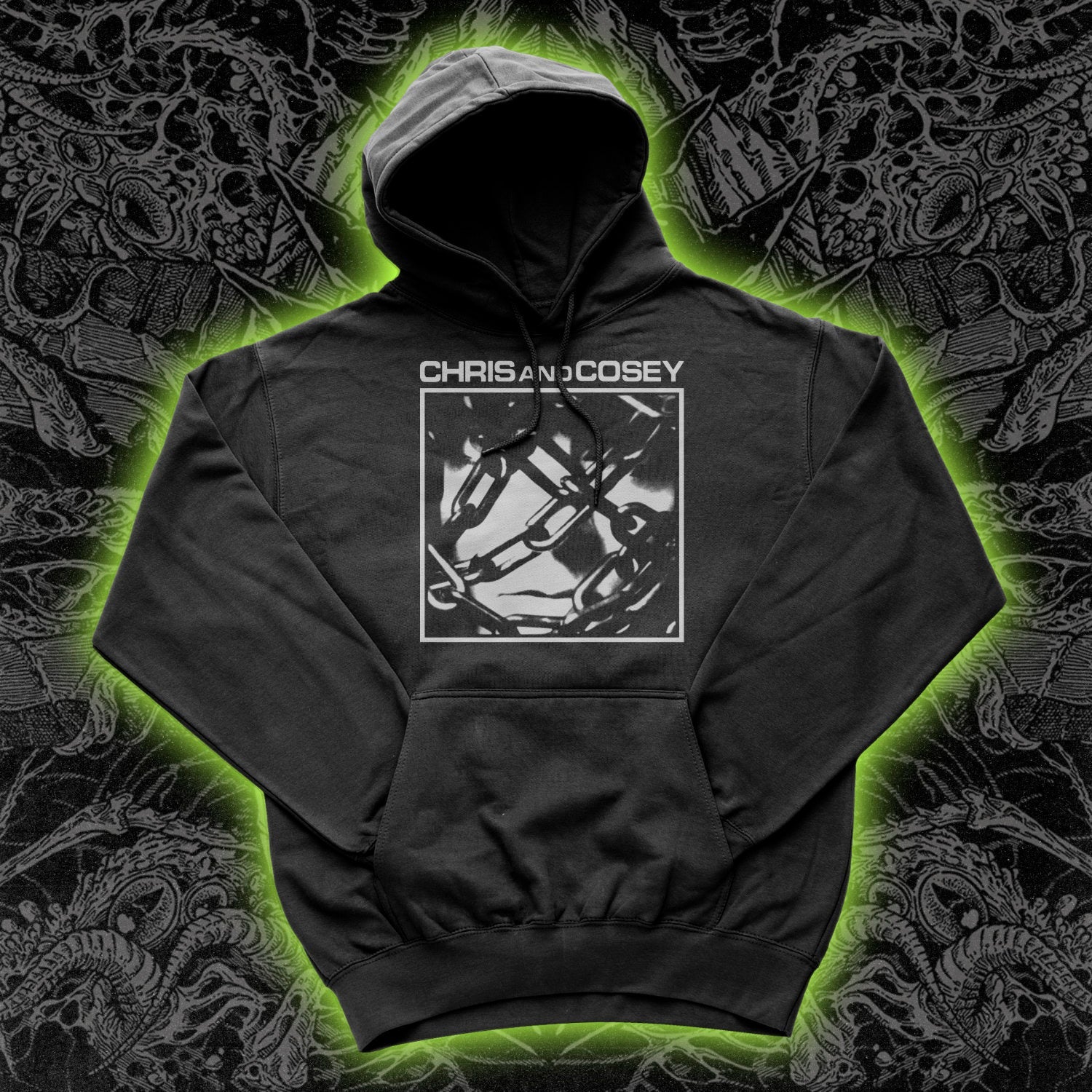 Chris And Cosey Chains Hoodie