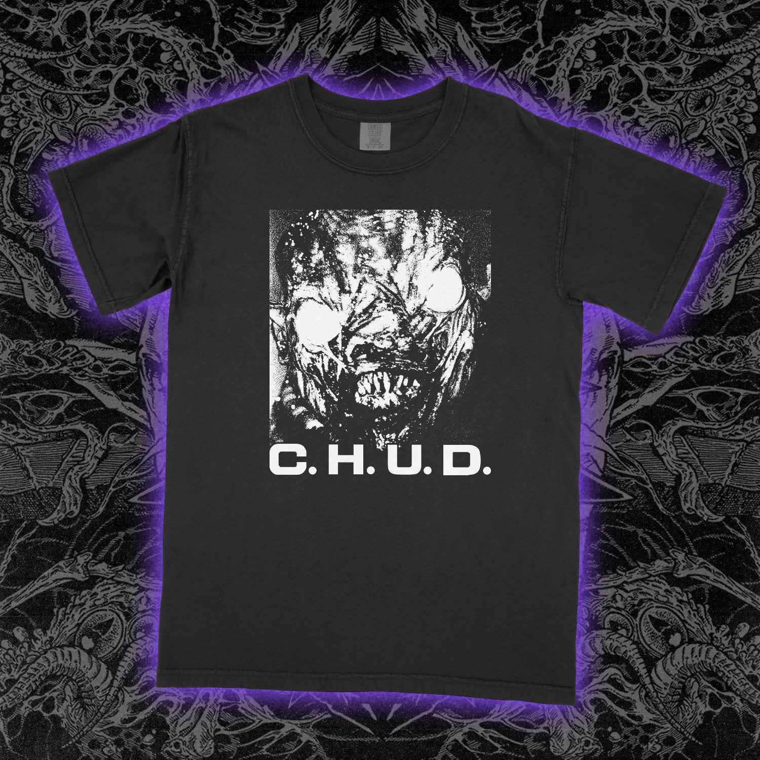 comfort of monsters Chud Monster 1984 Tee
