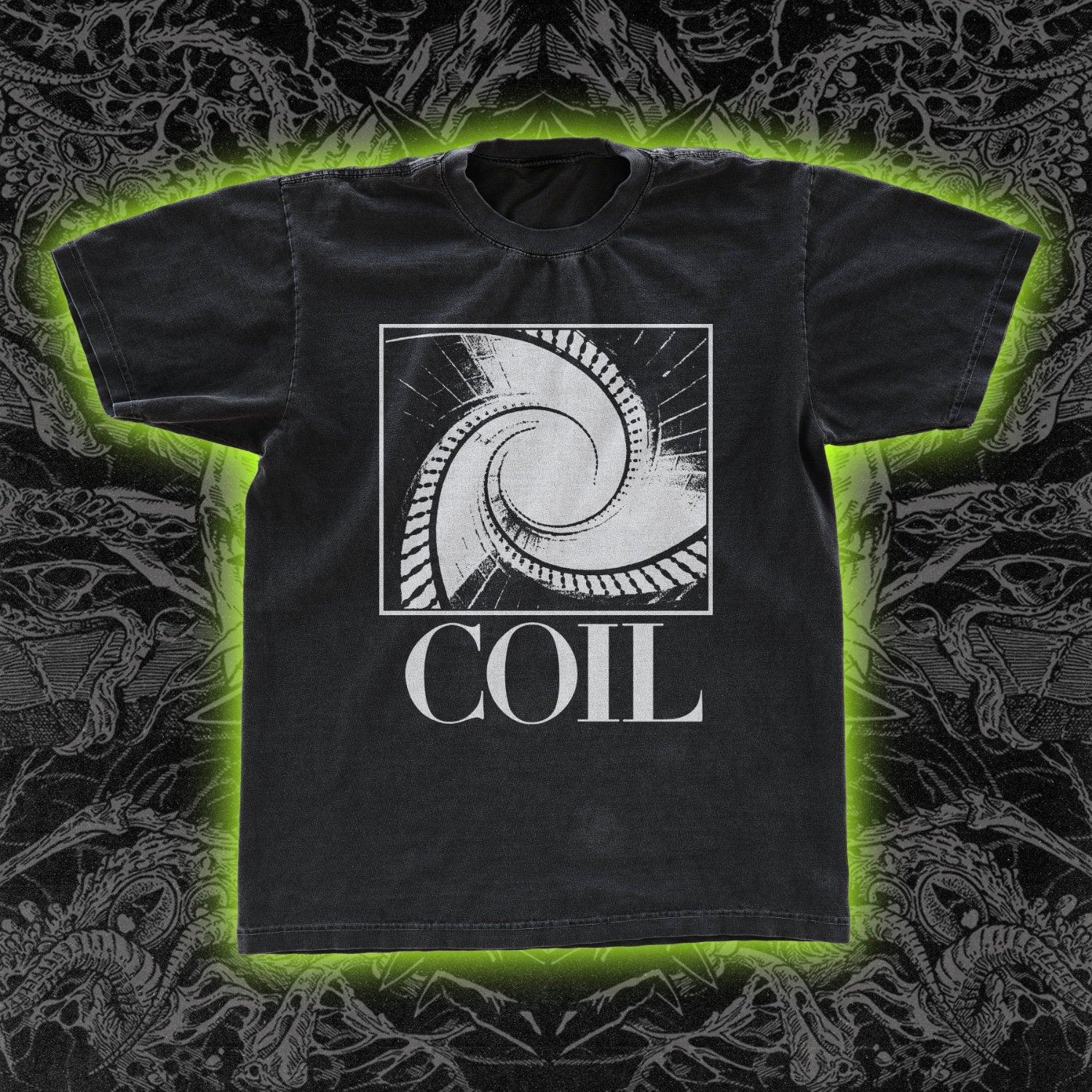 Coil Anal Staircase Shirt Occult Clothing - Main Image