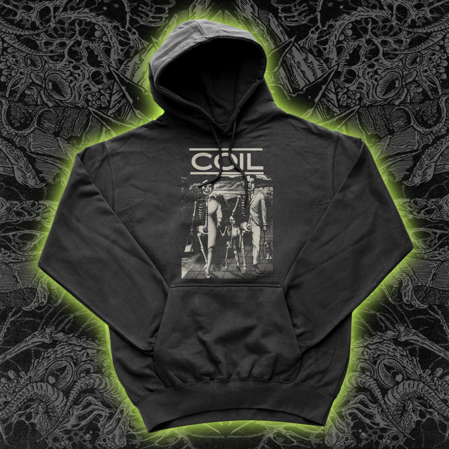 Coil Unnatural History Hoodie Occult Clothing - Main Image