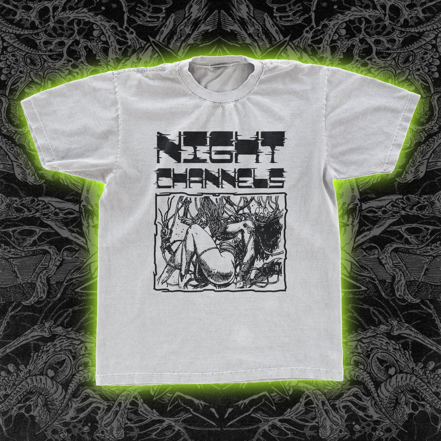 Cyber Sex Night Channels Classic Tee