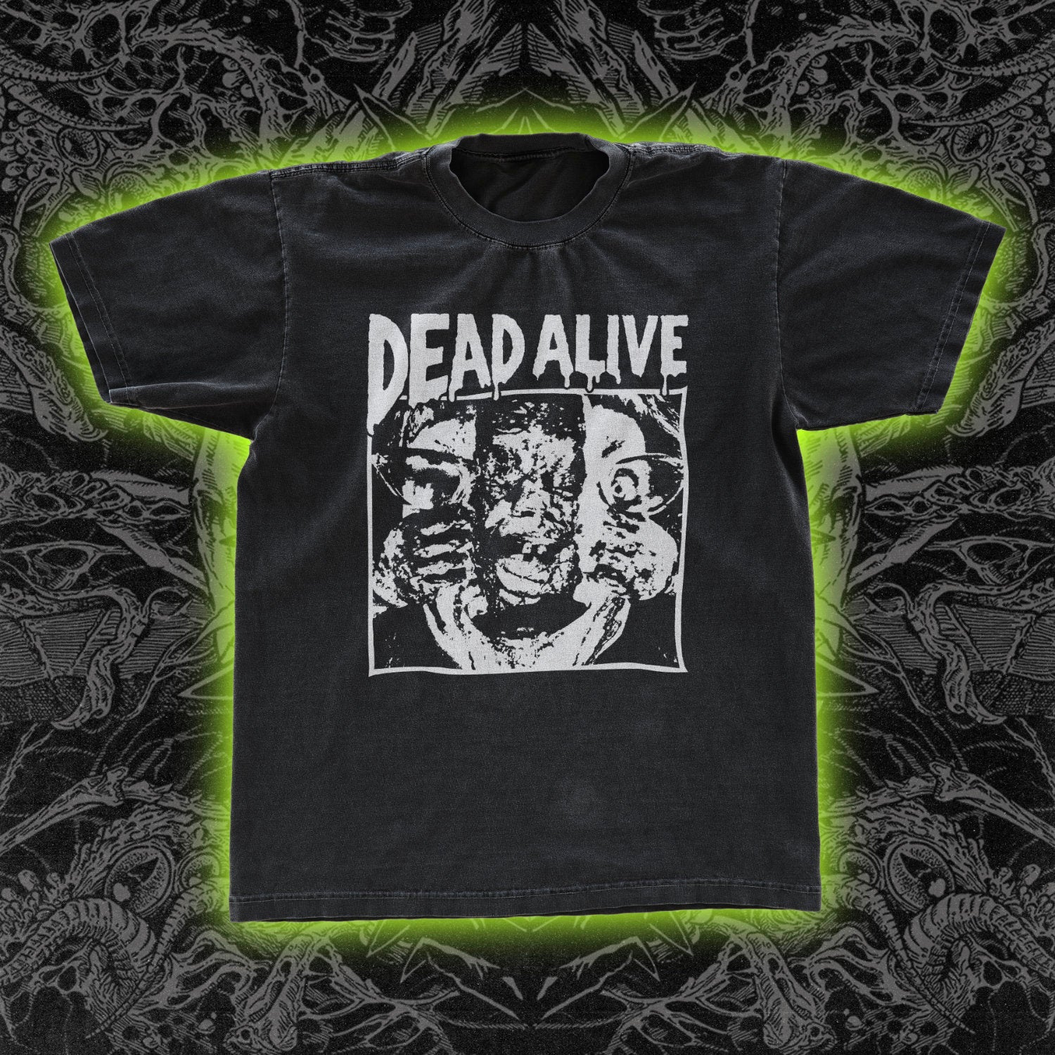 Dead Alive Face Split Classic Tee