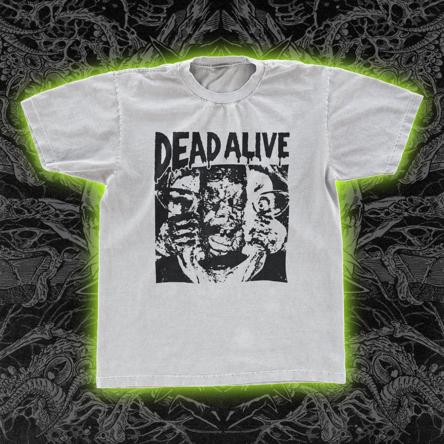 Dead Alive Face Split Classic Tee