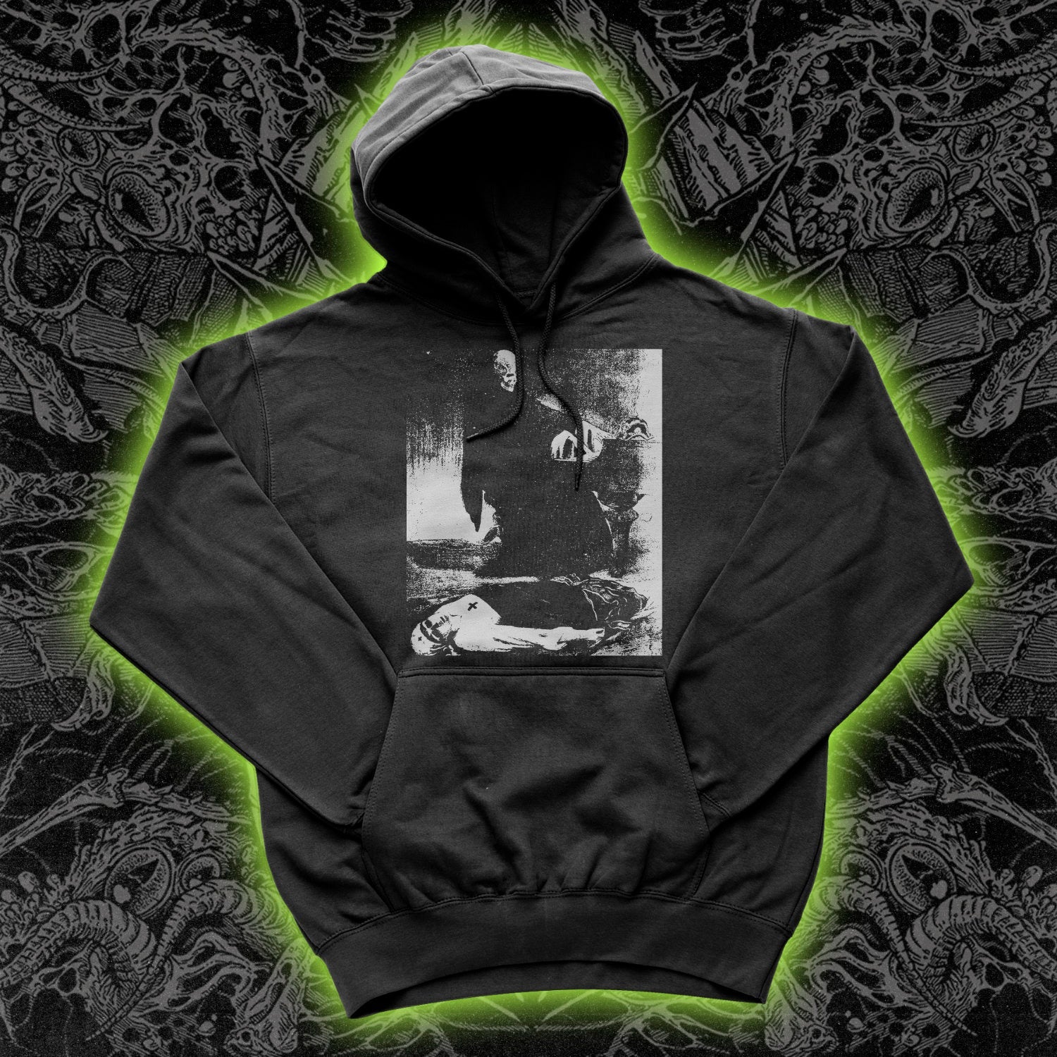 Death At Piano Hoodie