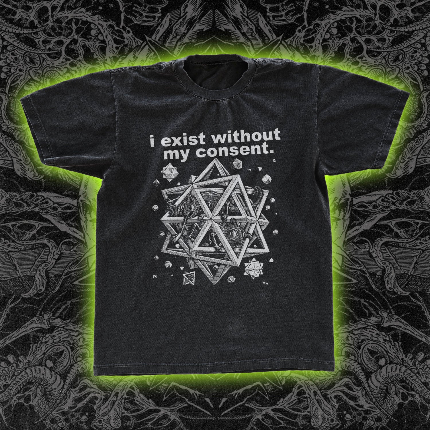 I Exist Without My Consent Classic Tee