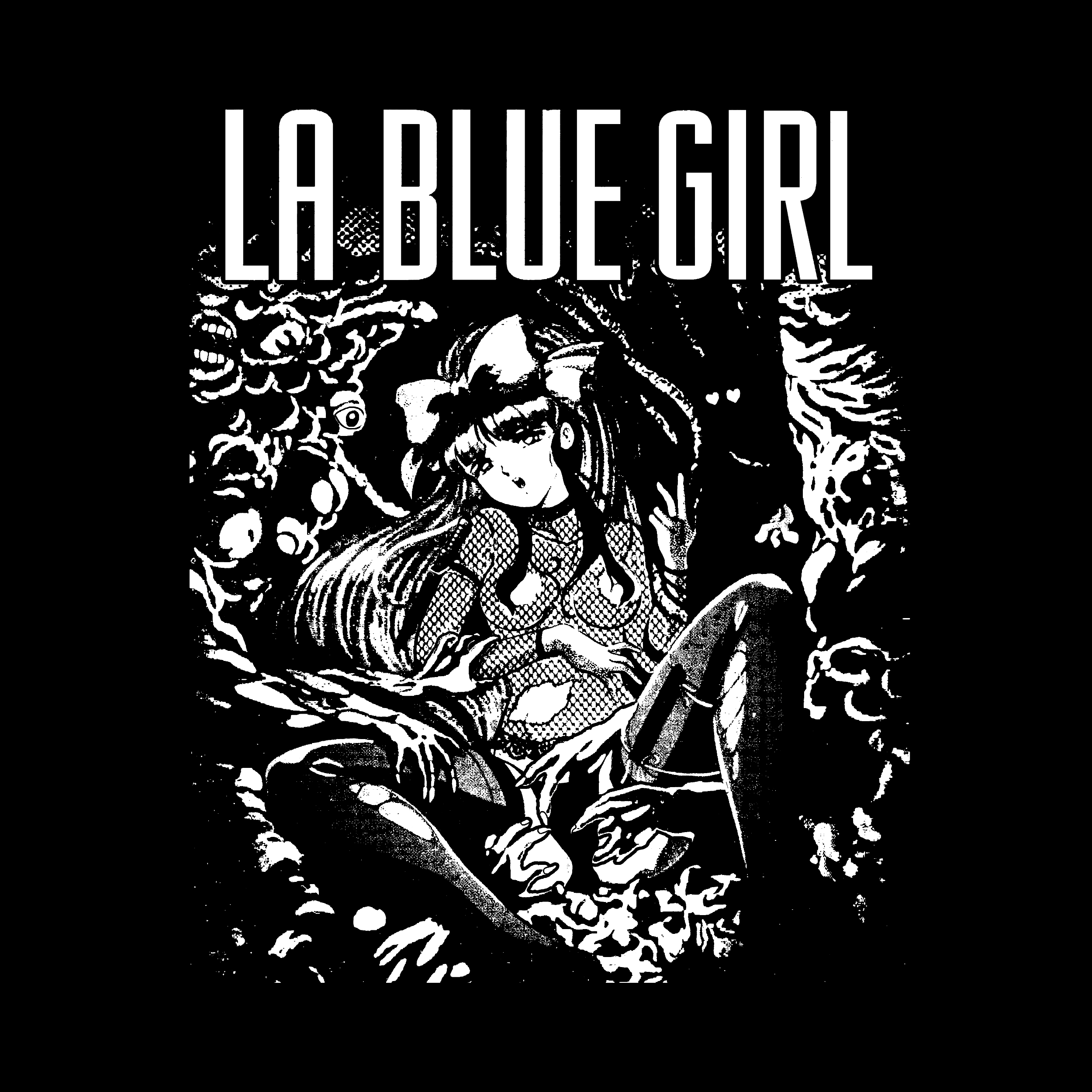 La Blue Girl Anime Hentai Premium Tee
