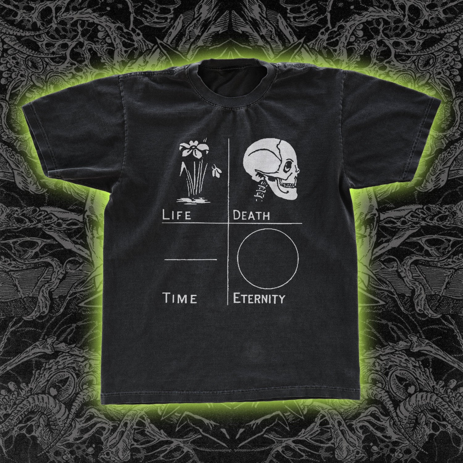 Life Death Time Eternity Classic Tee