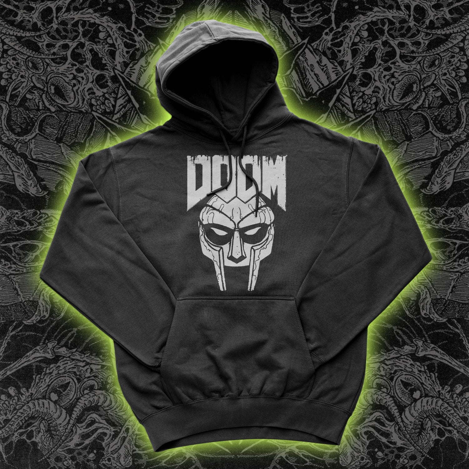 MF Doom Mask Hoodie