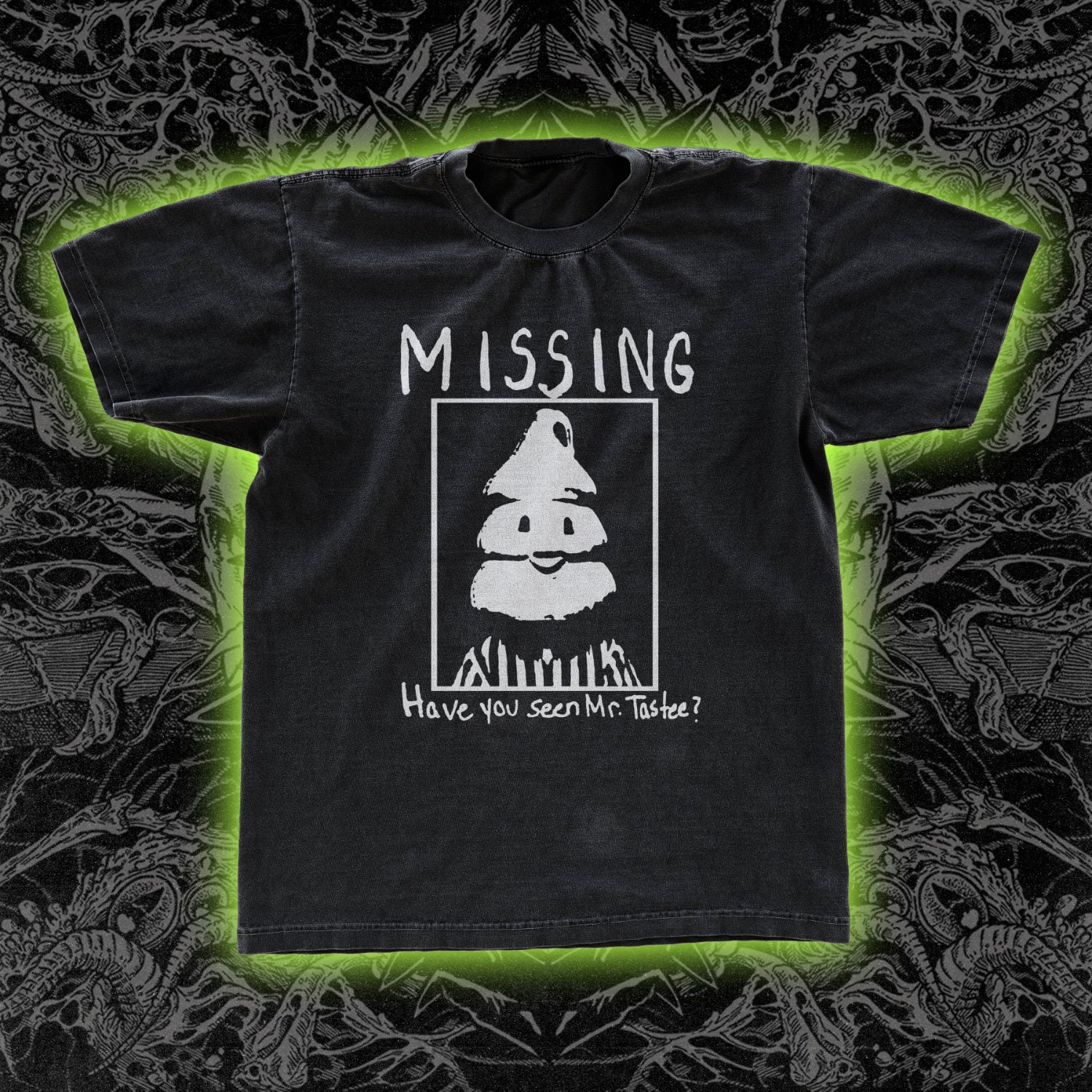 Have You Seen Mr Tastee | Occult & Obscure Clothing | Night Channels