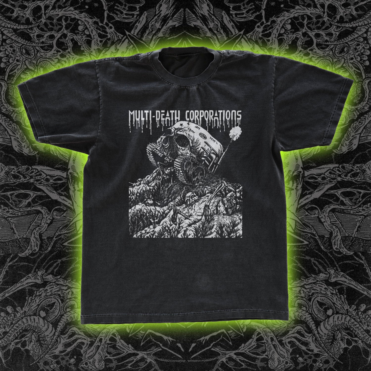 ★Multi Death Clan Inc. / 12EP★ Multi Death Corporations Classic Gildan Shirt | Occult & Obscure