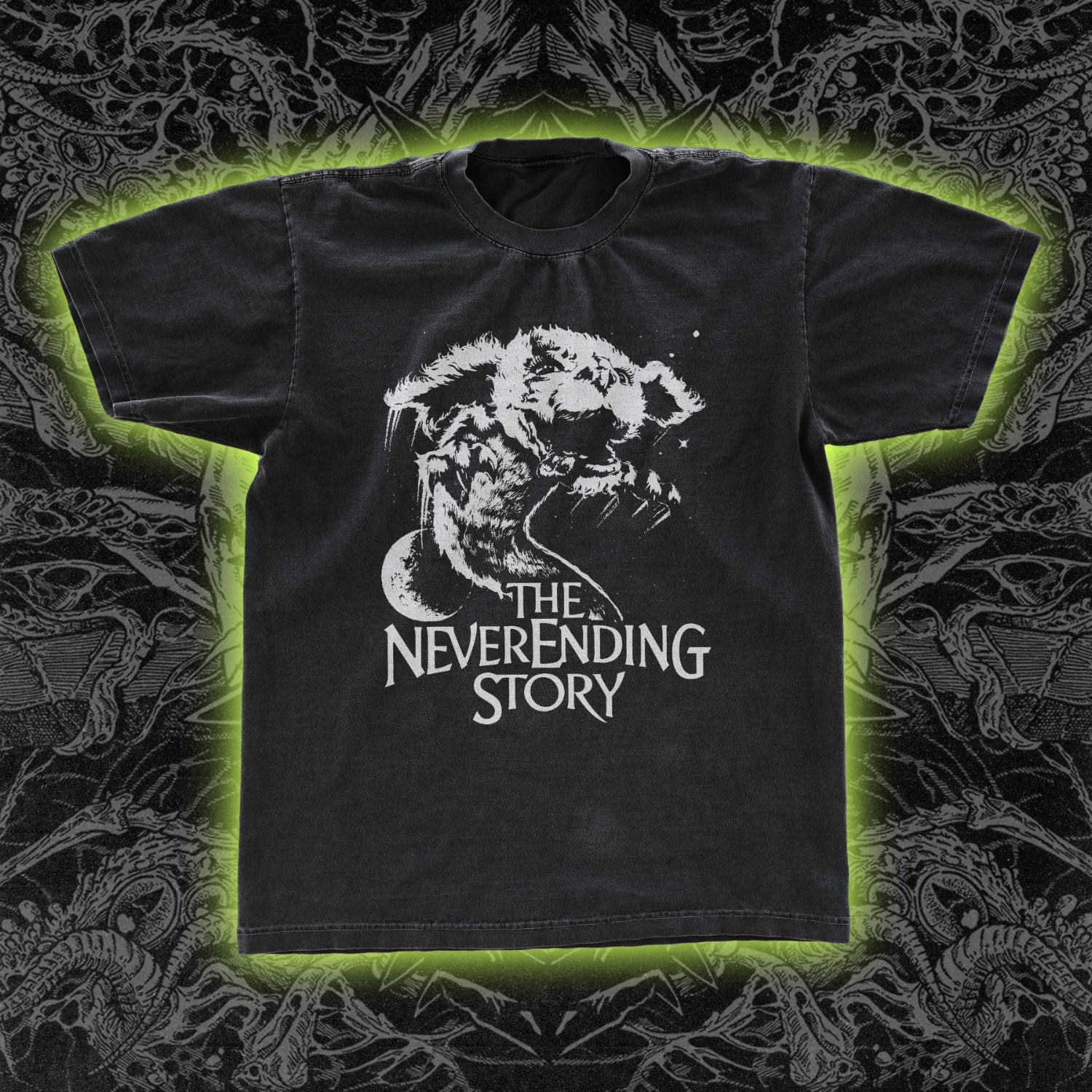 llica The Night Before Tシャツ Lサイズ The Never Ending Story | Occult & Obscure Clothing | Night Channels