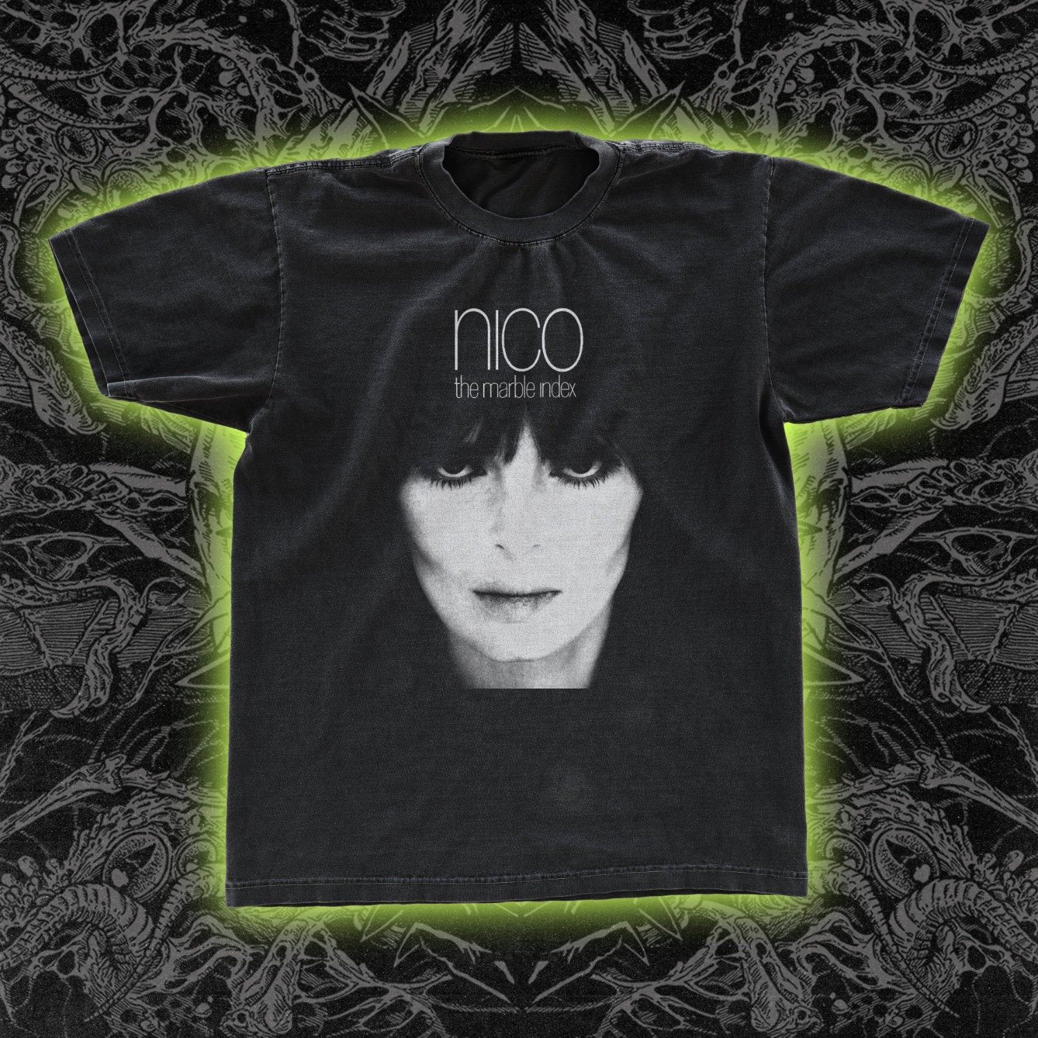 Nico Marble Index Classic Gildan Shirt| Occult, Cult, and Obscure