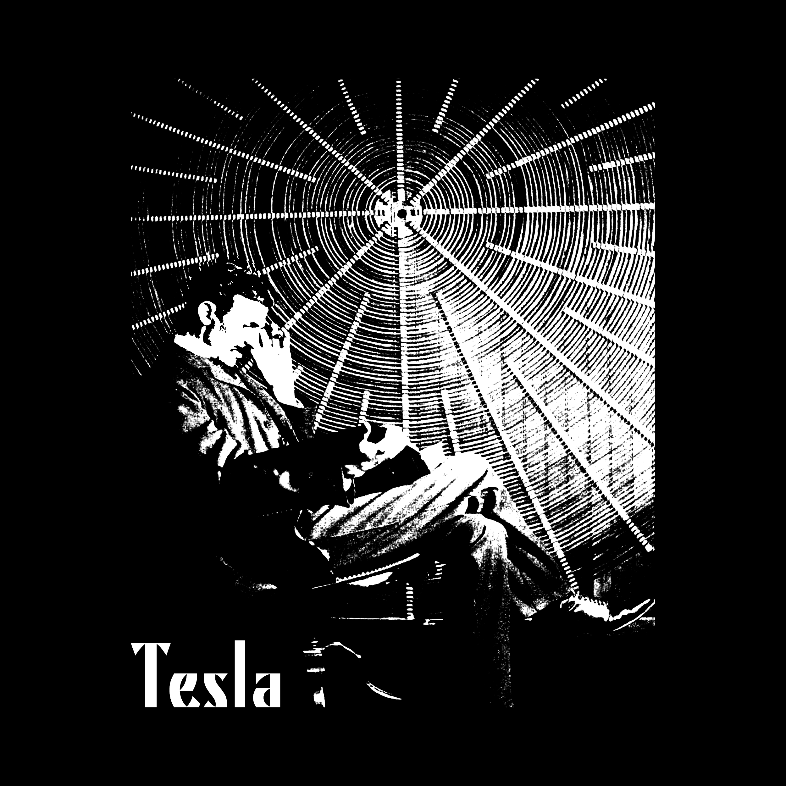 Nikola Tesla Coil Premium Tee