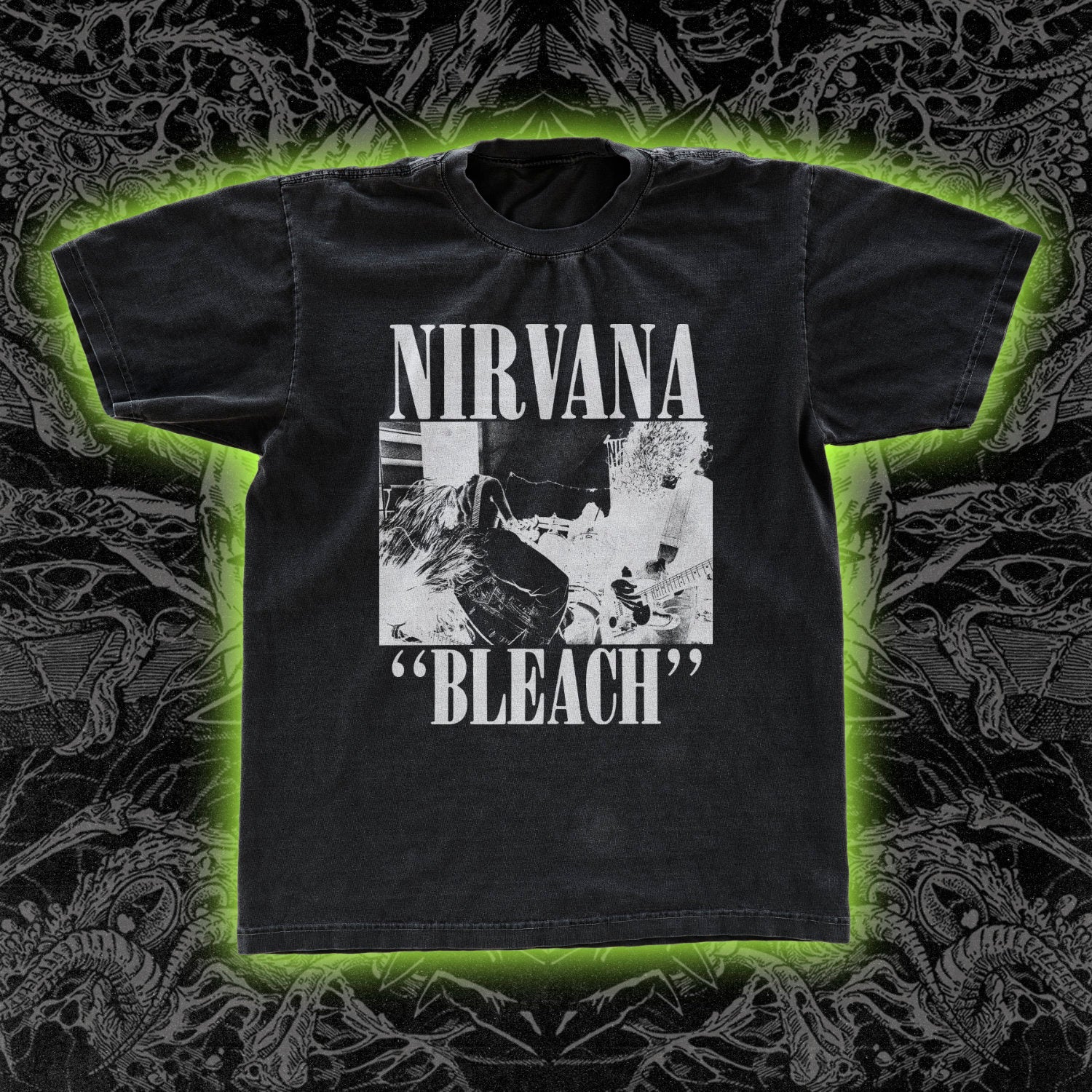 Nirvana Nirvana Bleach Tee T-shirt 2014 Official Authentic Merch