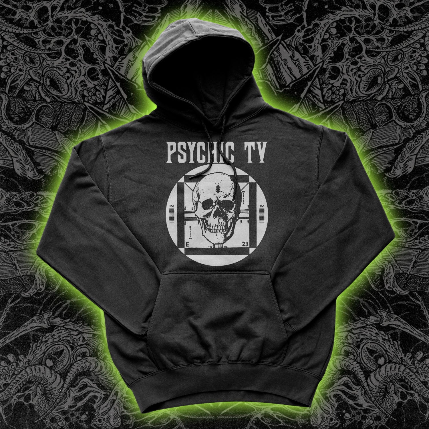 PSYCHIC TV Hoodie | Occult, Cult, and Obscure Clothing and Tshirts 