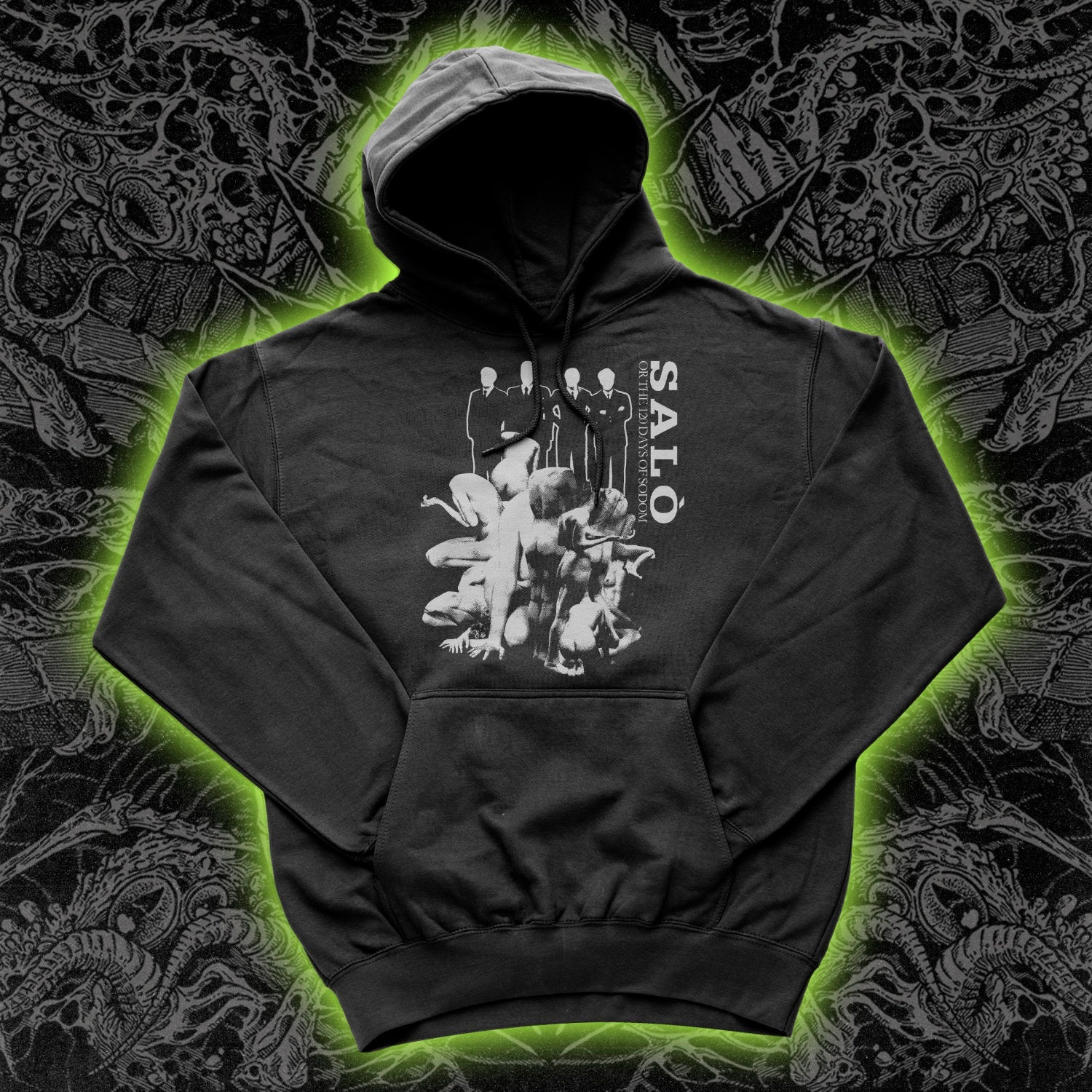 Salo 120 Days Of Sodom For Dark Colors Hoodie Occult Cult and