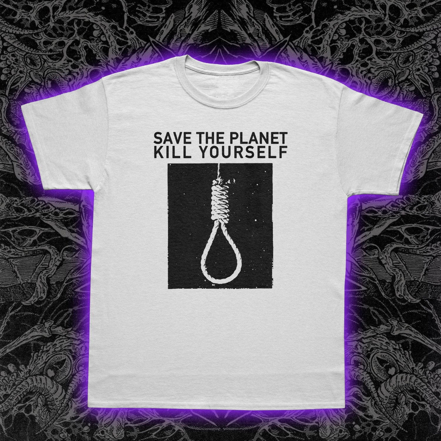 Save The Planet Kill Yourself Premium Tee