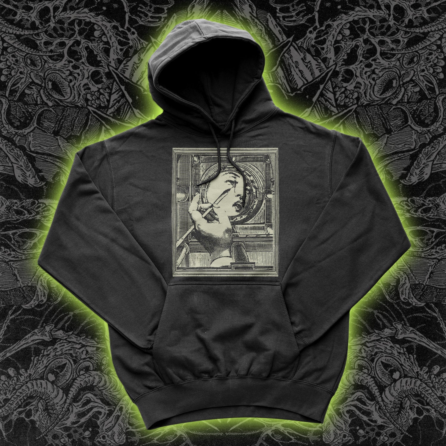 Scalpel And The Circular Face Hoodie