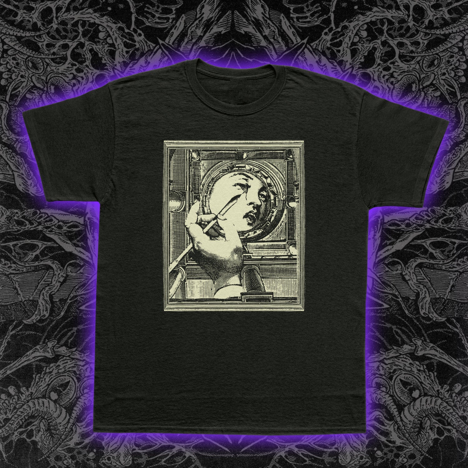 Scalpel And The Circular Face Premium Tee