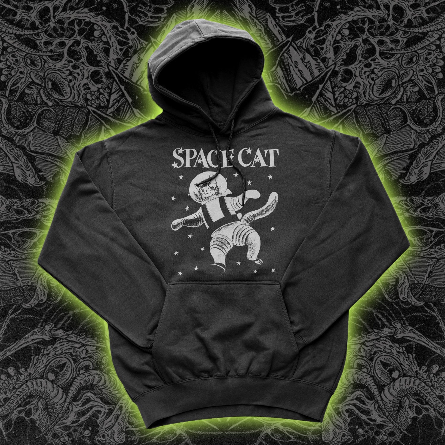 Space cat hoodie sale