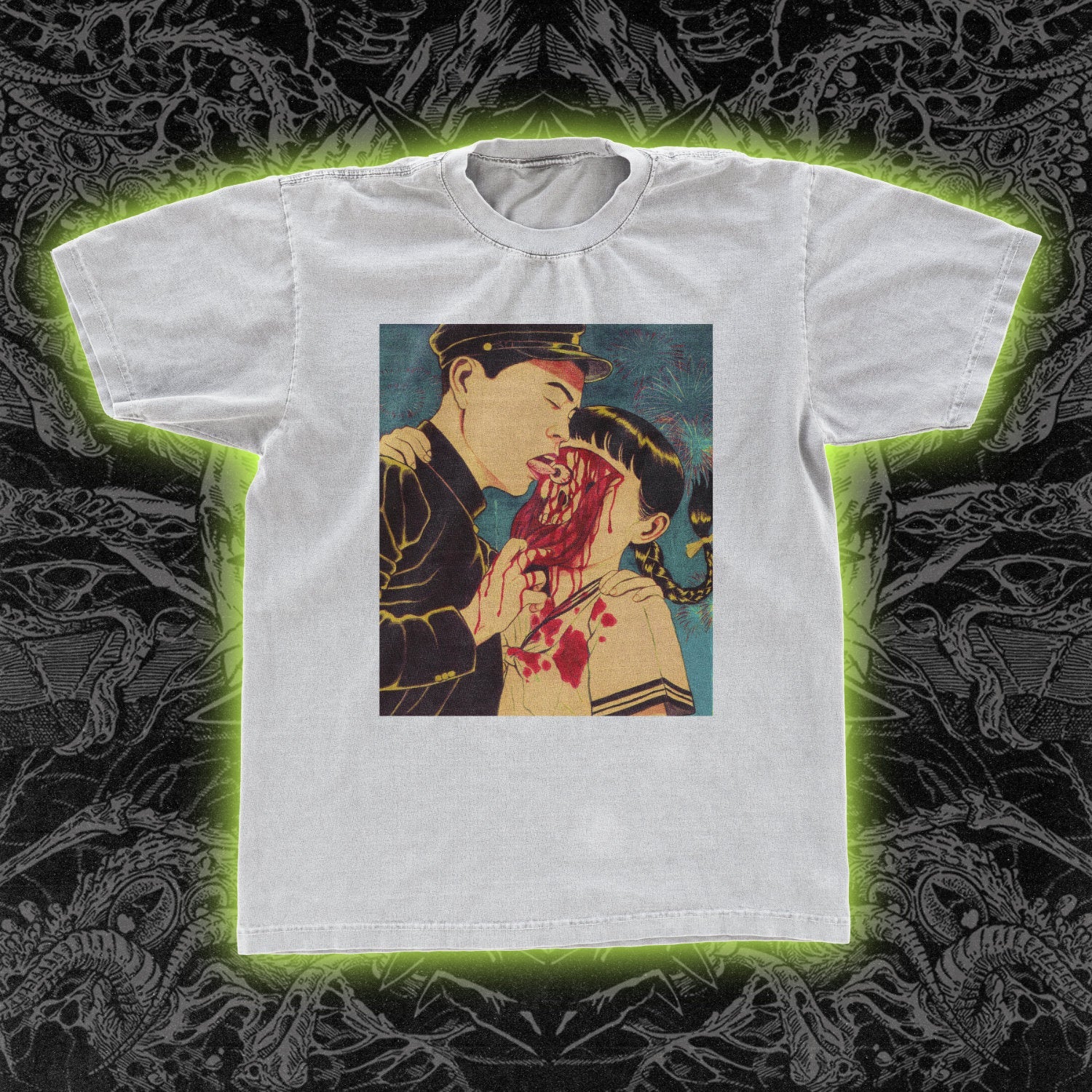 Suehiro Maruo Bloody Face Classic Tee