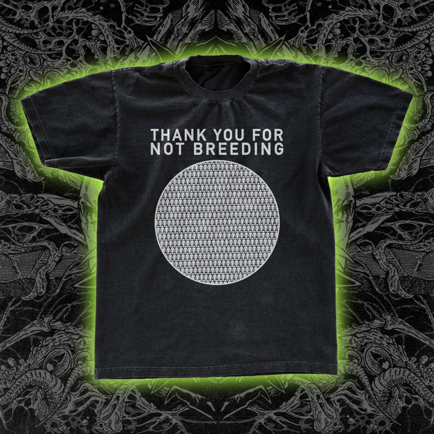 Thank You For Not Breeding Classic Tee