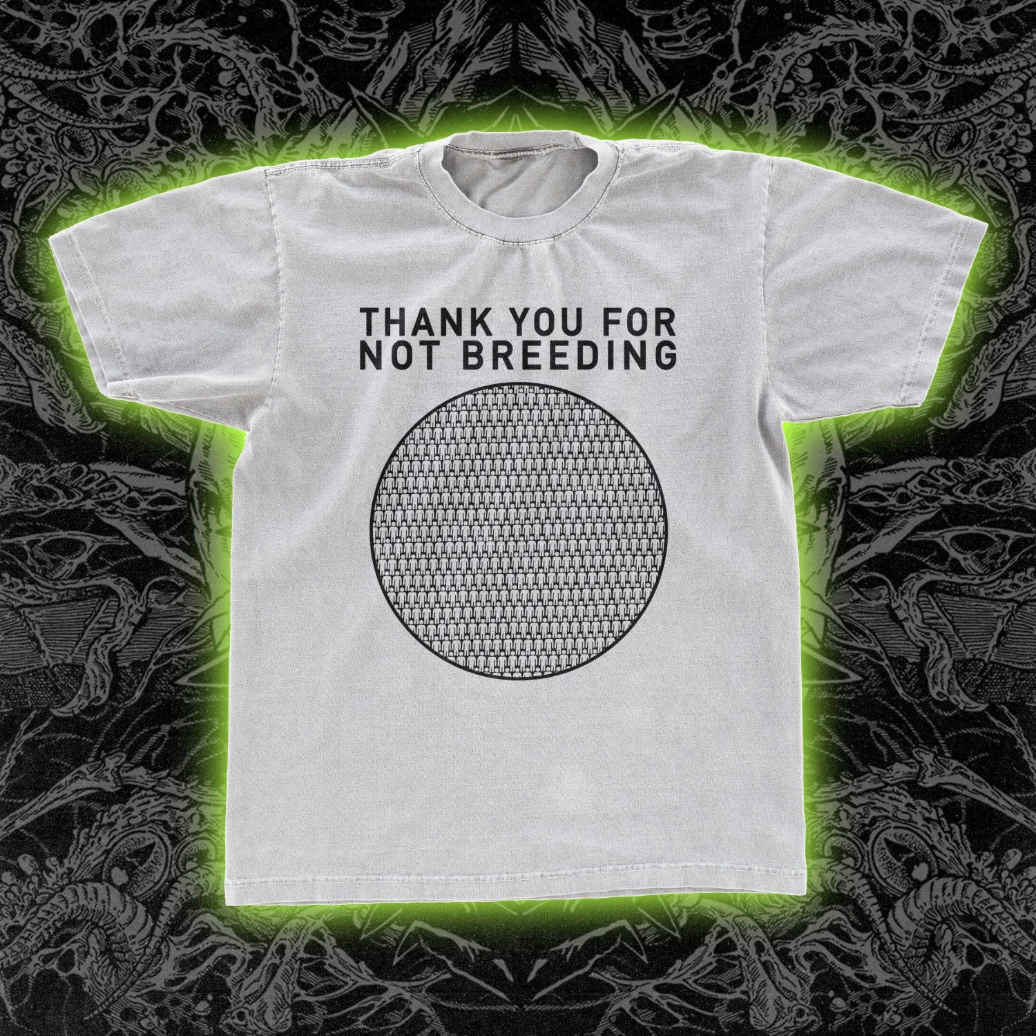 Thank You For Not Breeding Classic Tee