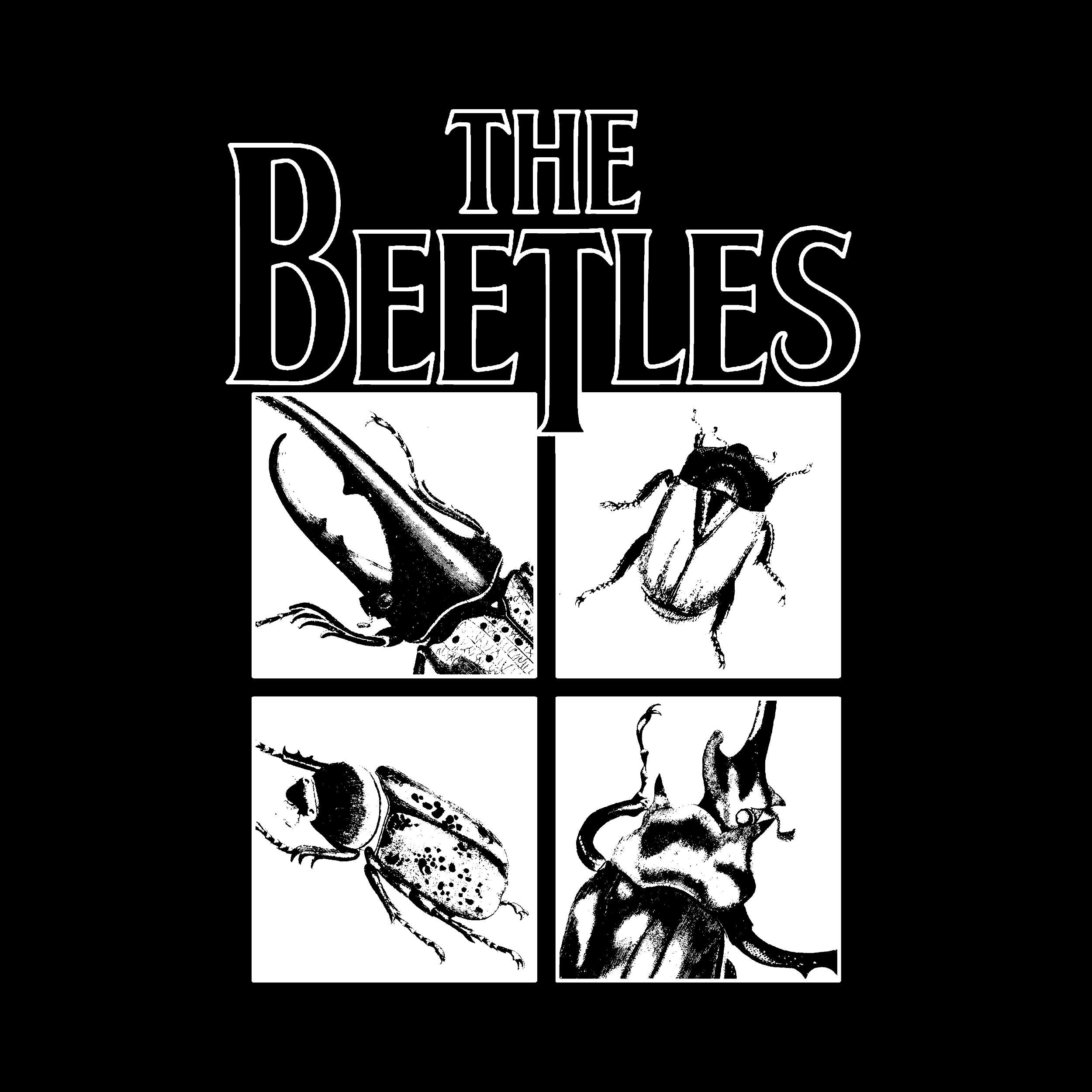 The Beetles Insect Band Premium Bella Shirt Occult & Obscure Clothing