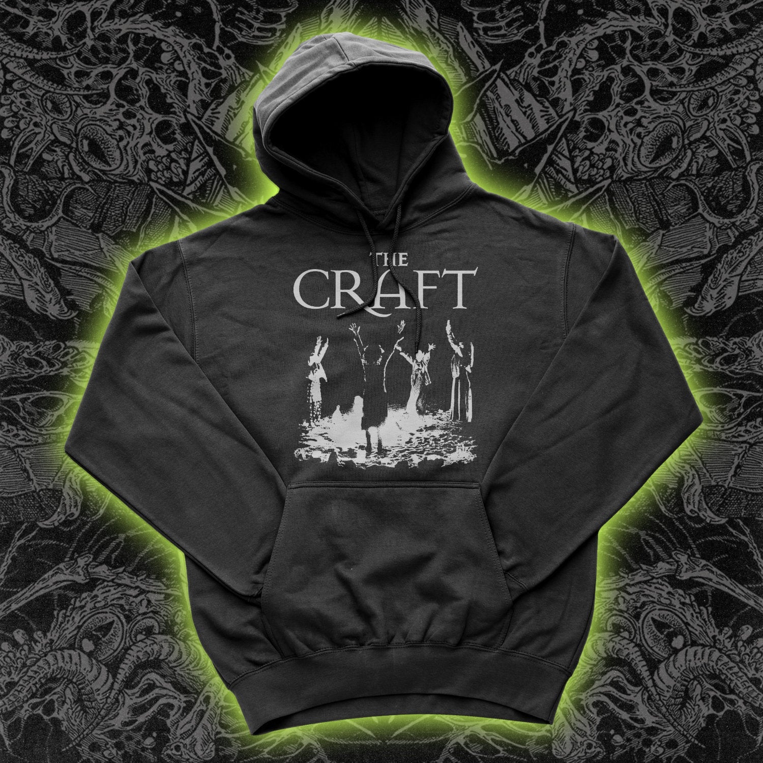 The Craft For Dark Colors Hoodie Occult Cult and Obscure Clothing and Tshirts Night Channels