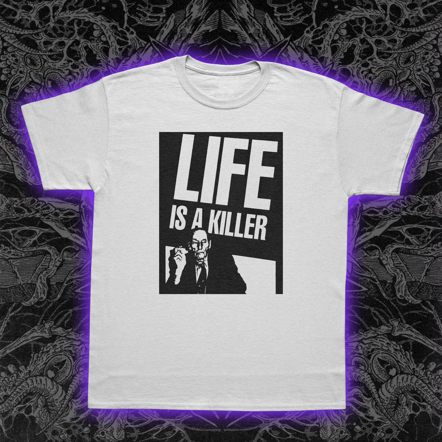 William Burroughs Life Is A Killer Premium Tee