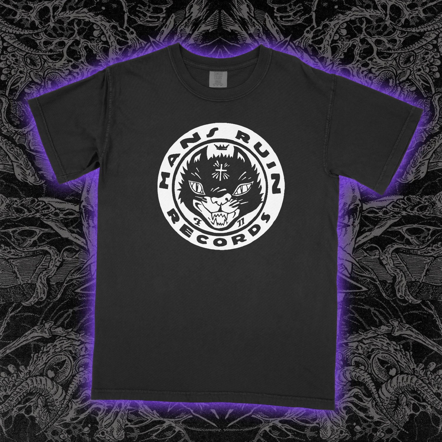 Man's Ruin Records - Heavy Tee
