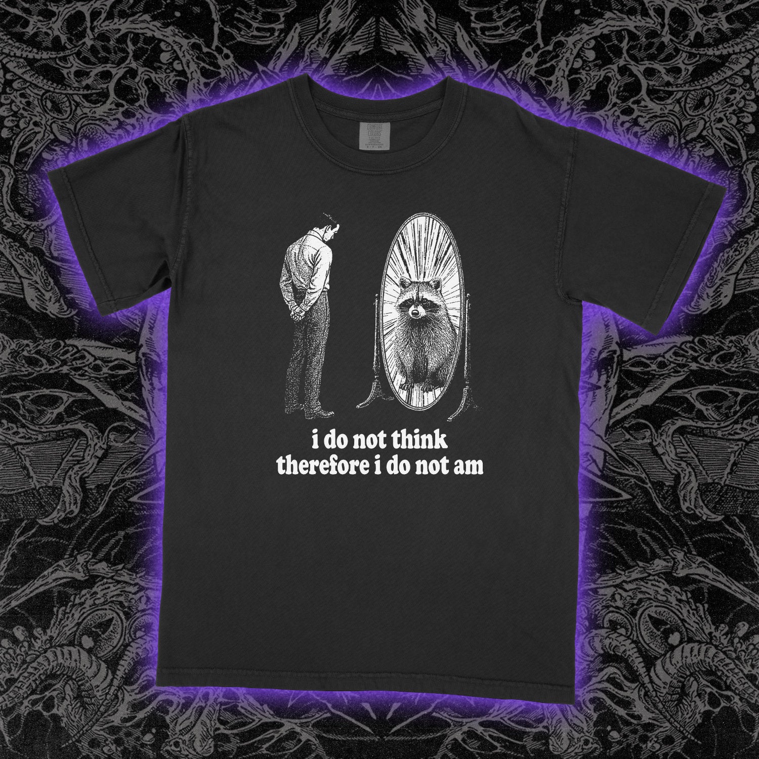 I Do Not Think Therefore I Do Not Am - Heavy Tee