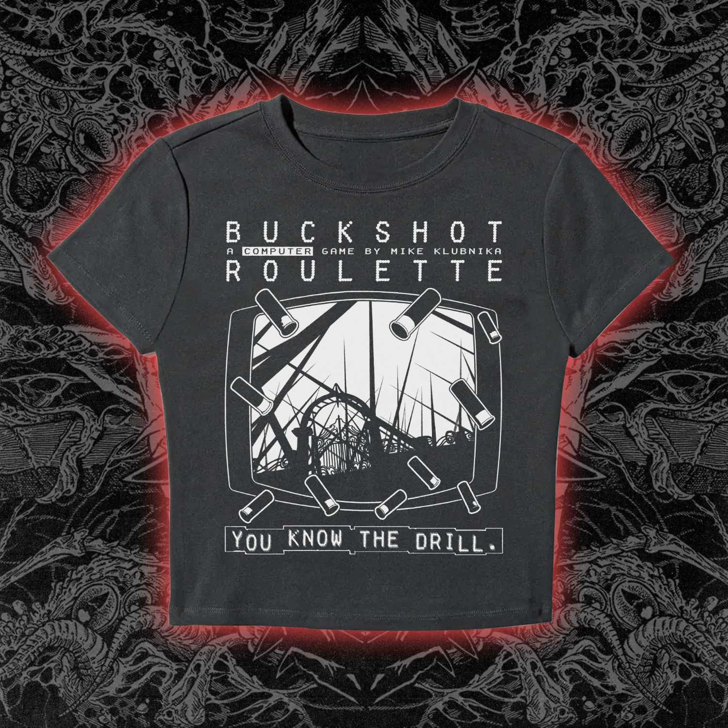 Buckshot Roulette Heaven - Baby Tee
