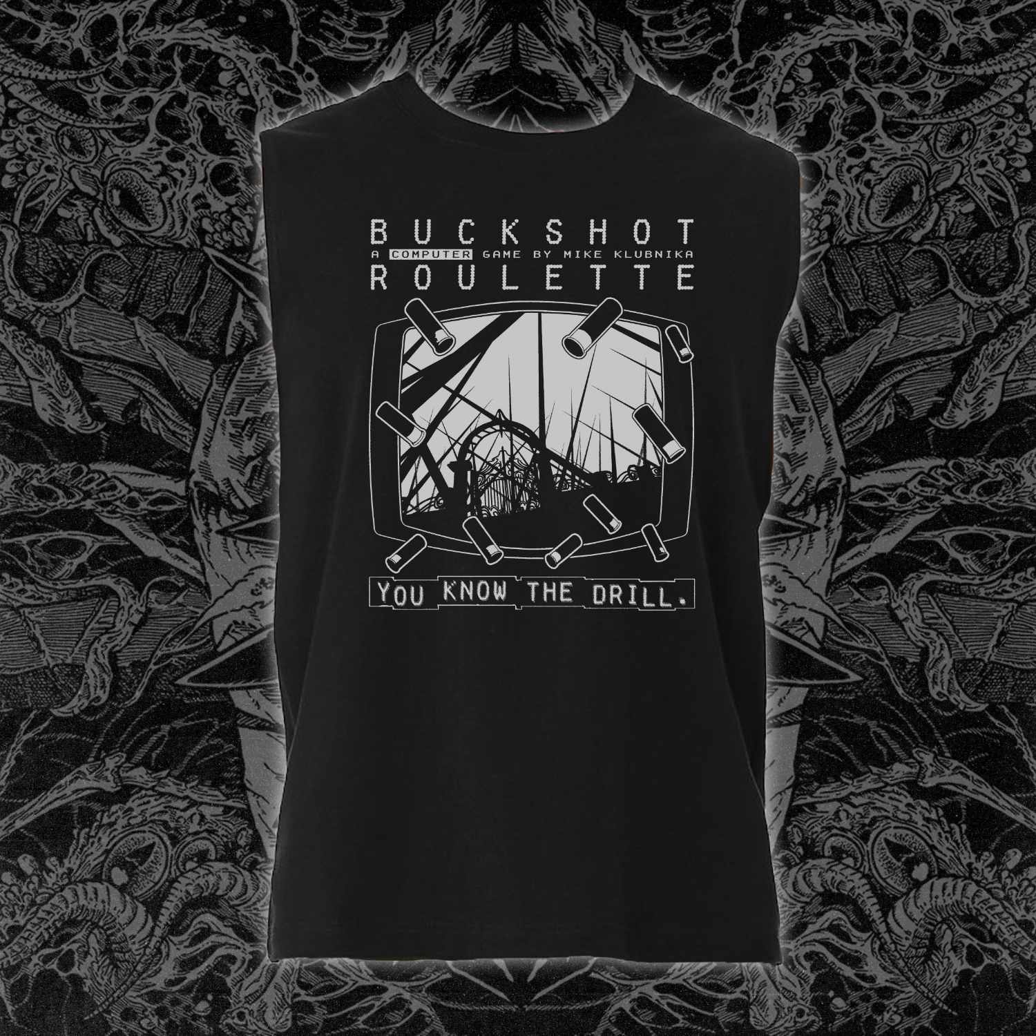 Buckshot Roulette Heaven - Muscle Tee