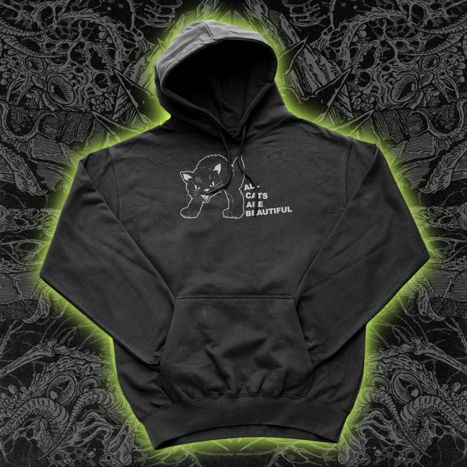 All Cats Are Beautiful Redux Hoodie