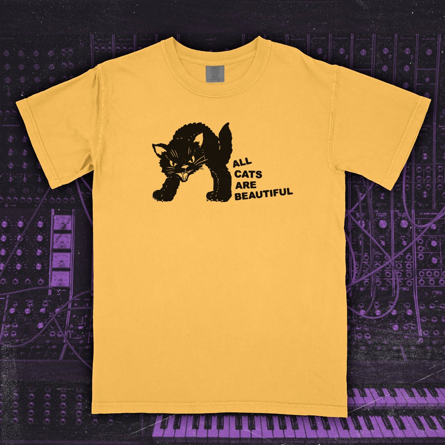 All Cats Are Beautiful Redux Heavy Tee Citrus