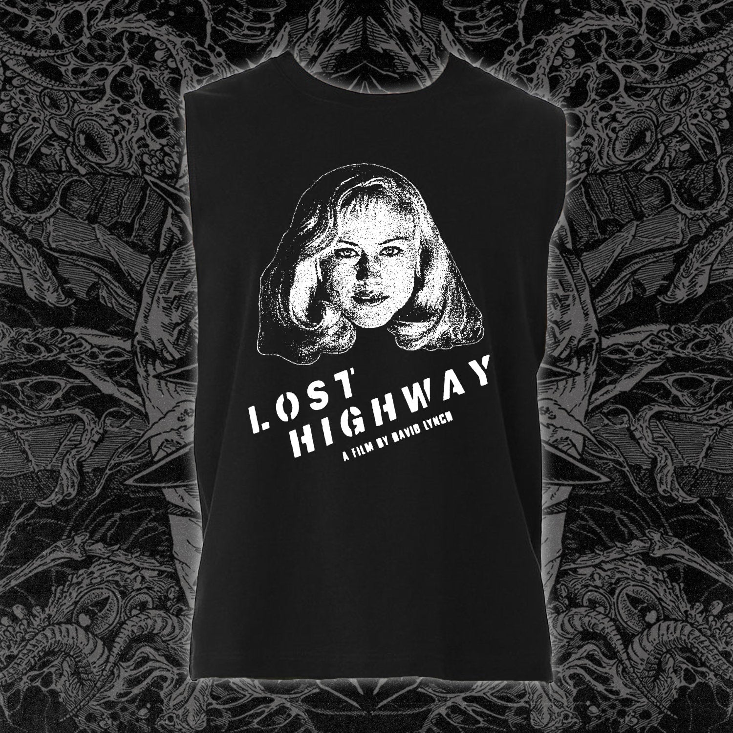 Lost Highway Muscle Tee Black