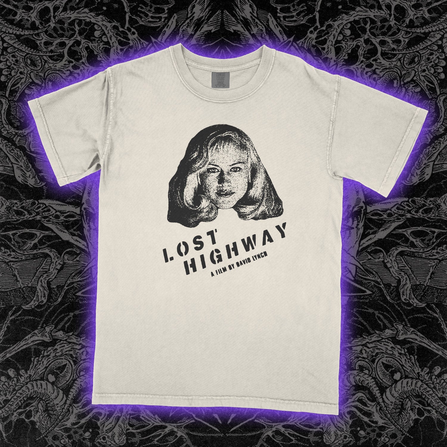 Lost Highway Heavy Tee Ivory