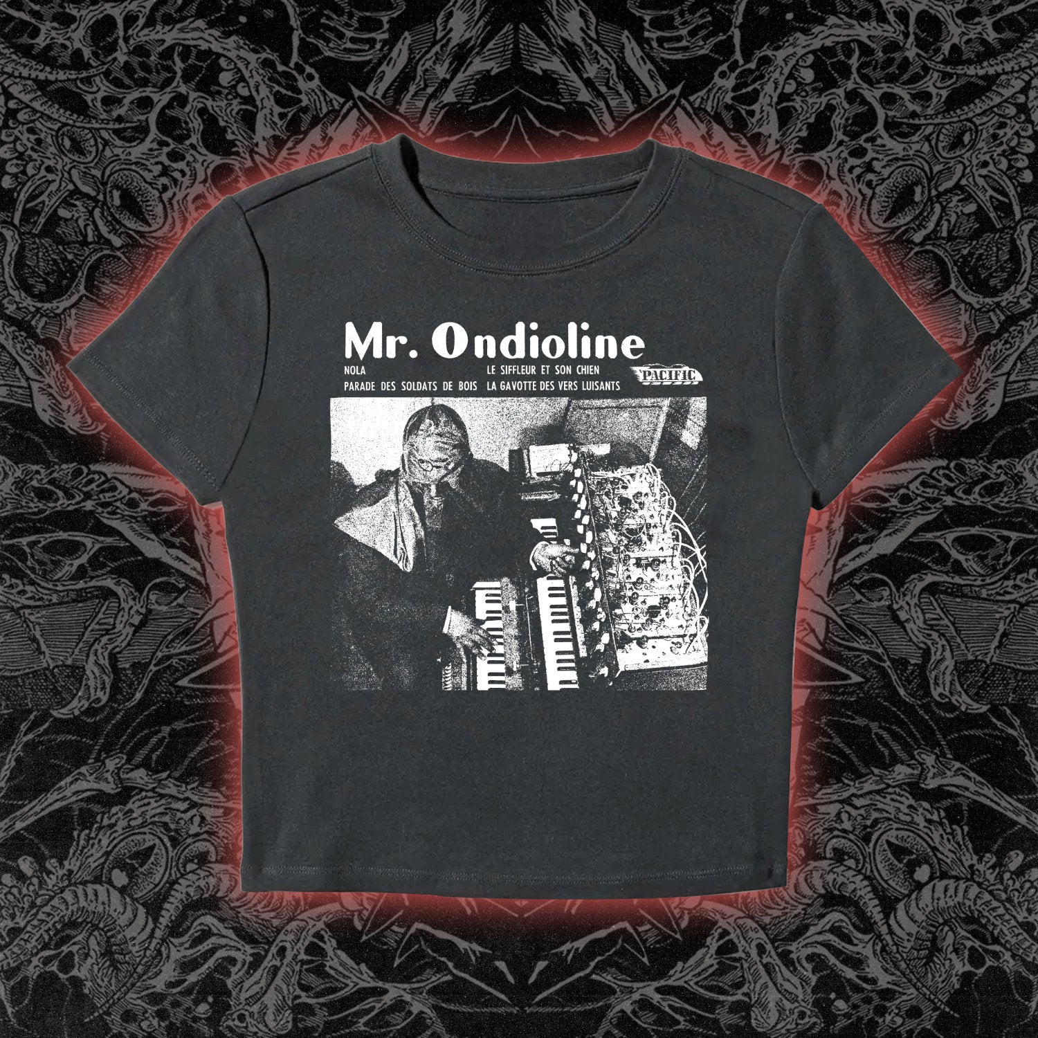 Mr Ondioline Baby Tee Black