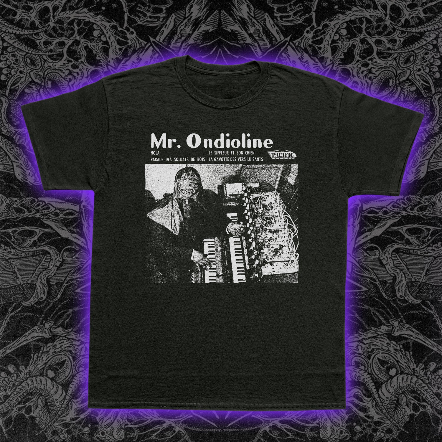 Mr Ondioline Slim Fit Tee Black