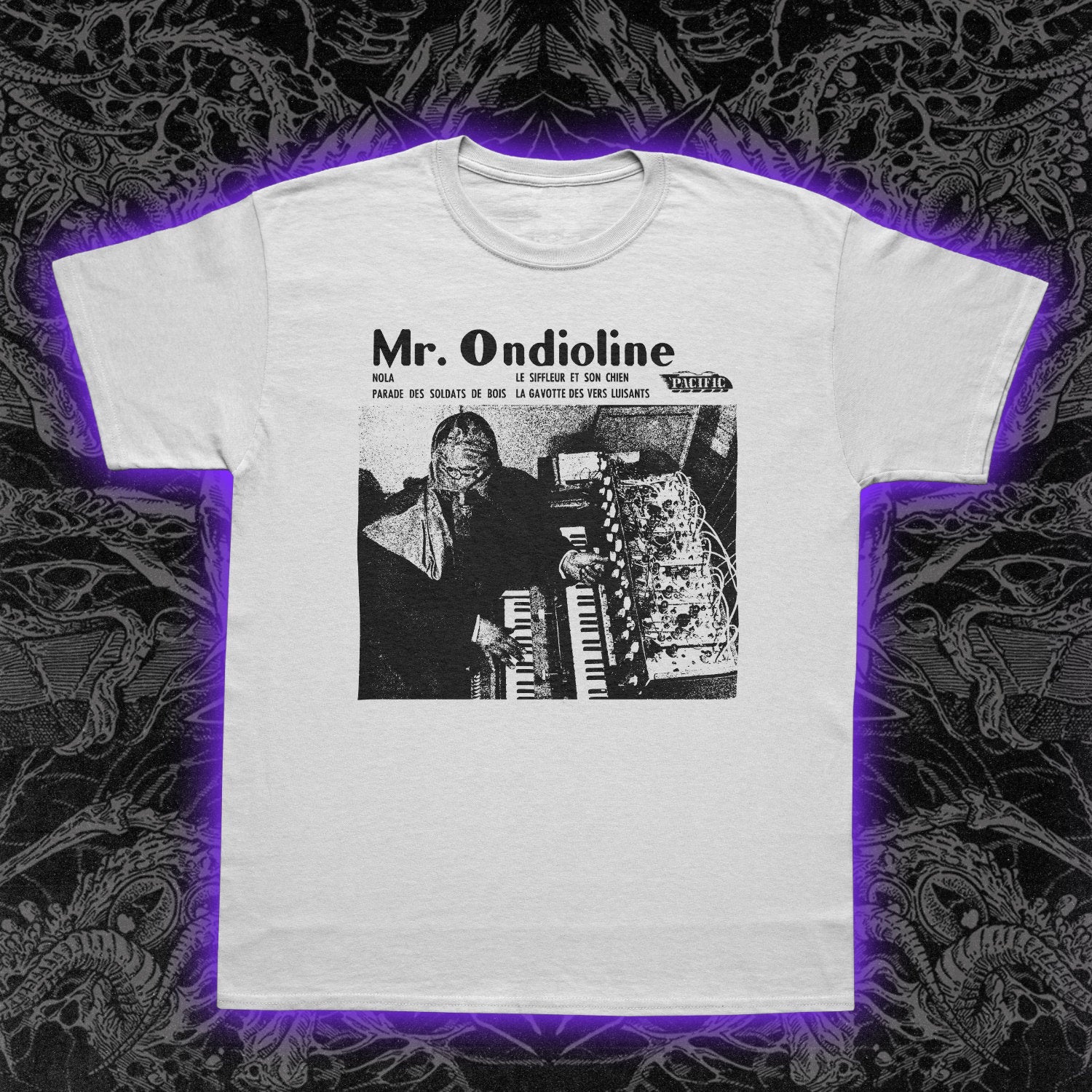 Mr Ondioline Slim Fit Tee White