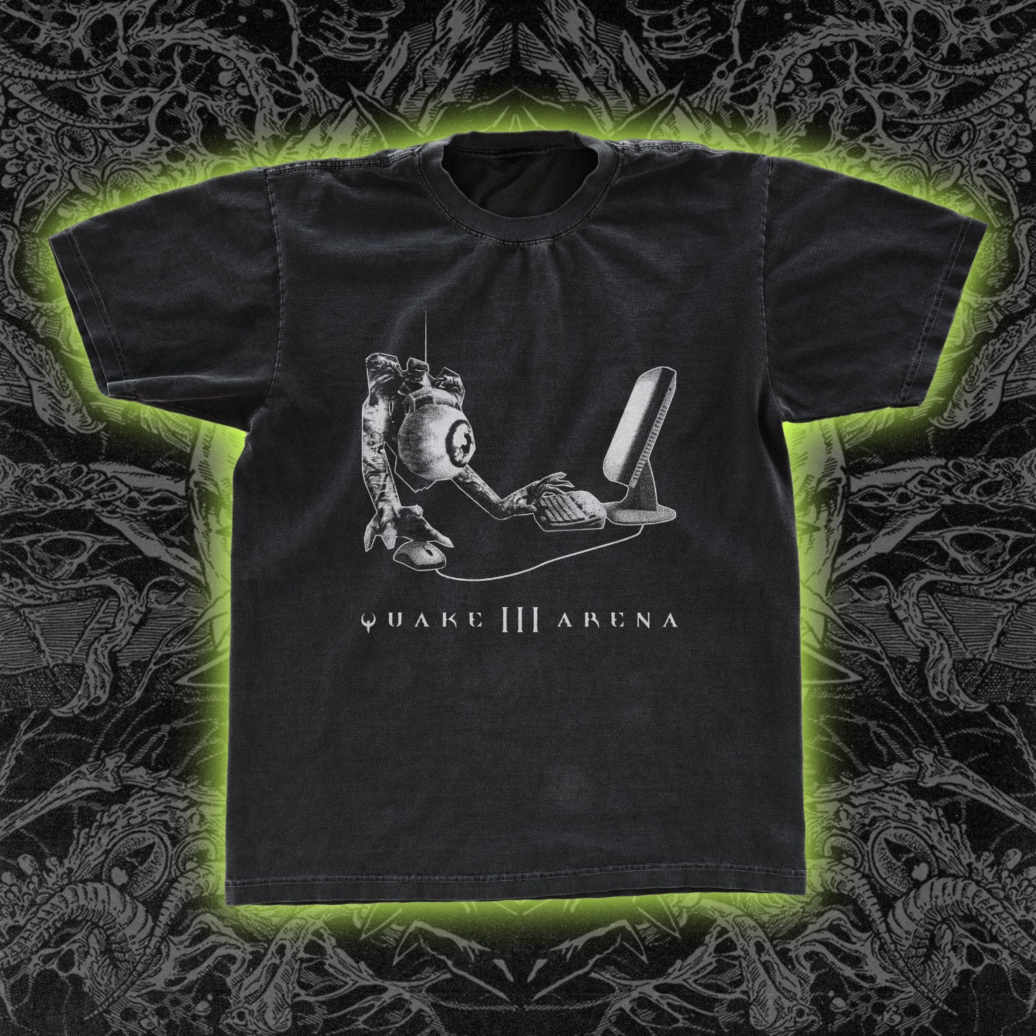 Quake 3 Classic Tee Black